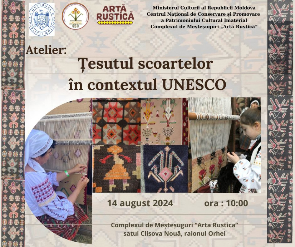 Atelier de țesut scoarțe (covoare)