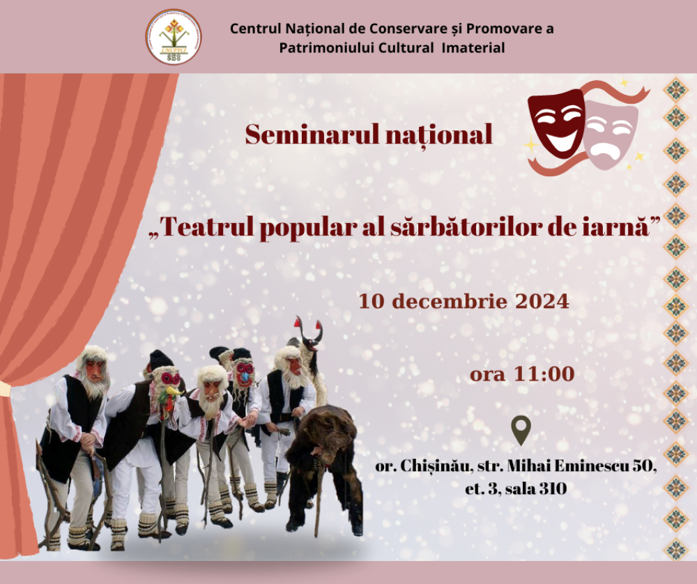 Seminarul „Teatrul popular al sărbătorilor de iarnă”
