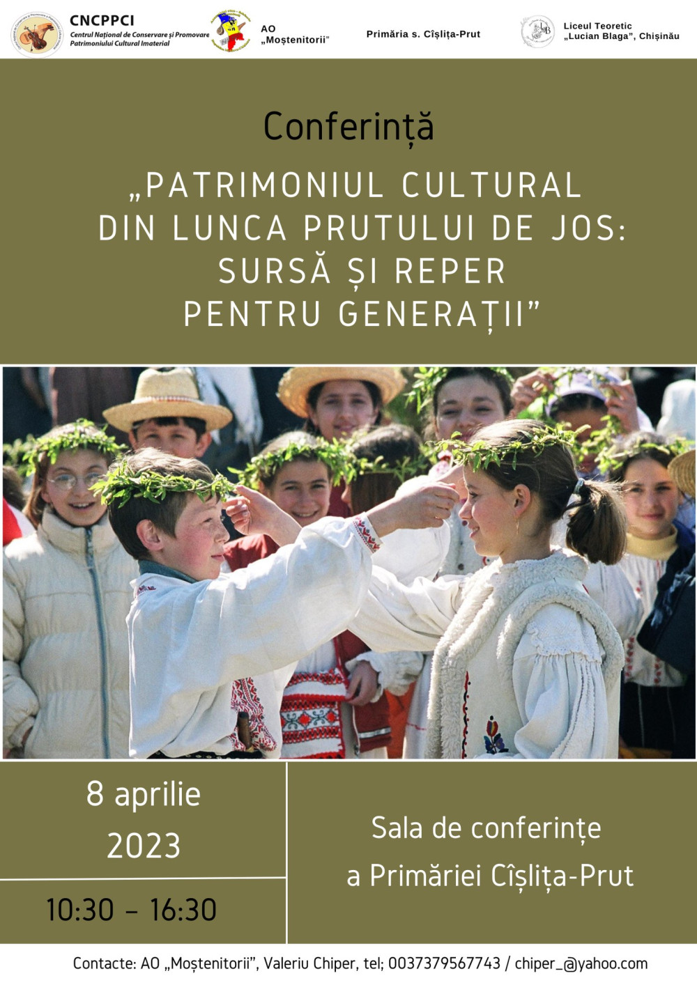 ,,Patrimoniul cultural din Lunca Prutului de Jos: sursă și reper pentru generații”
