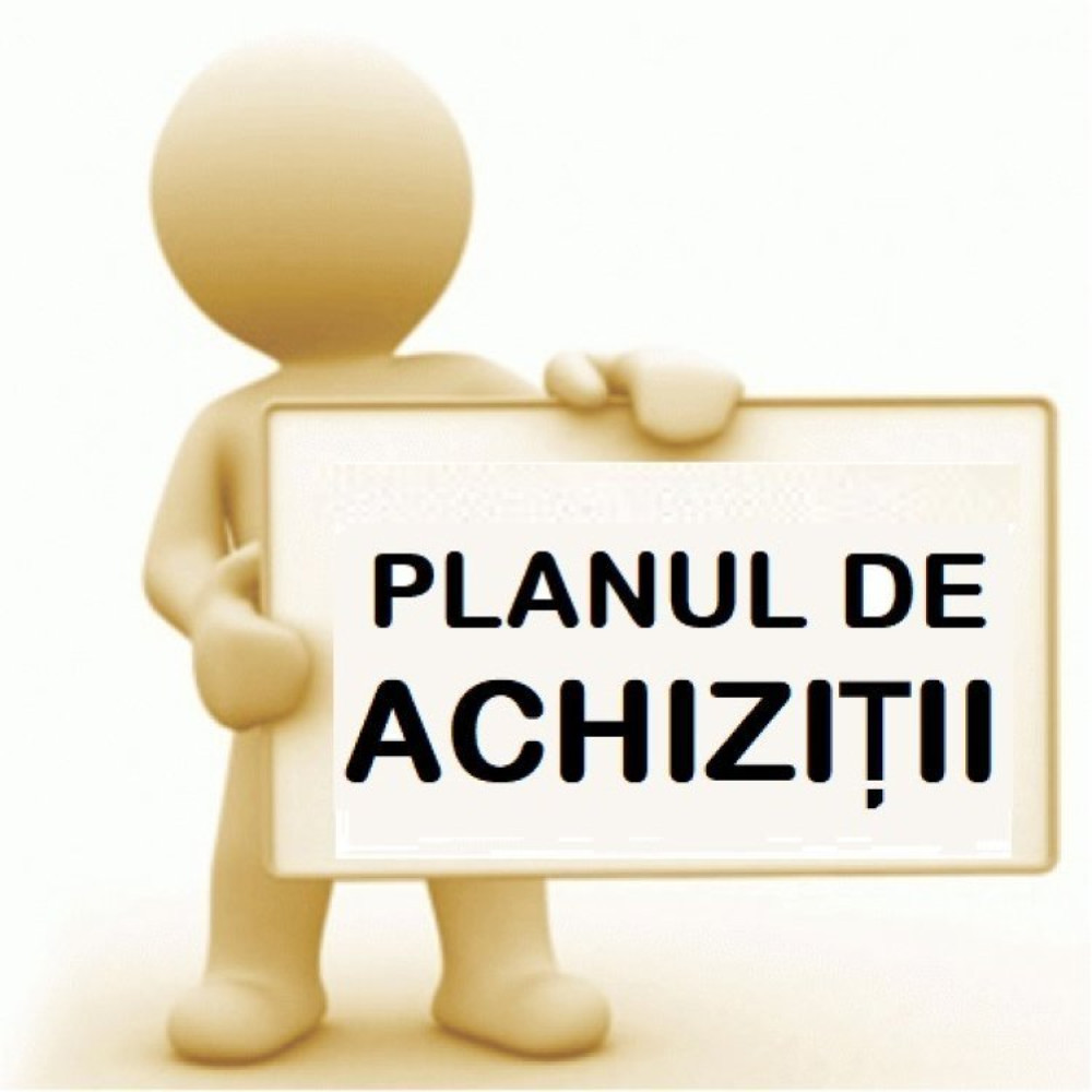 Planul de achizitii 2025 modificat