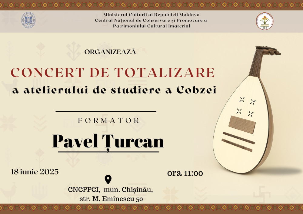 Concertul de totalizare al atelierului de studiere a cobzei