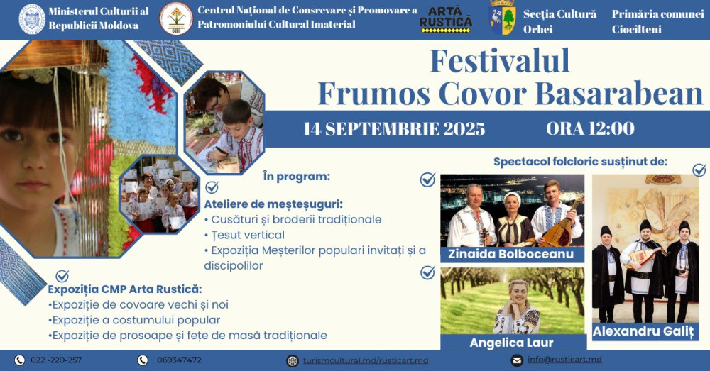 Frumos Covor Basarabean